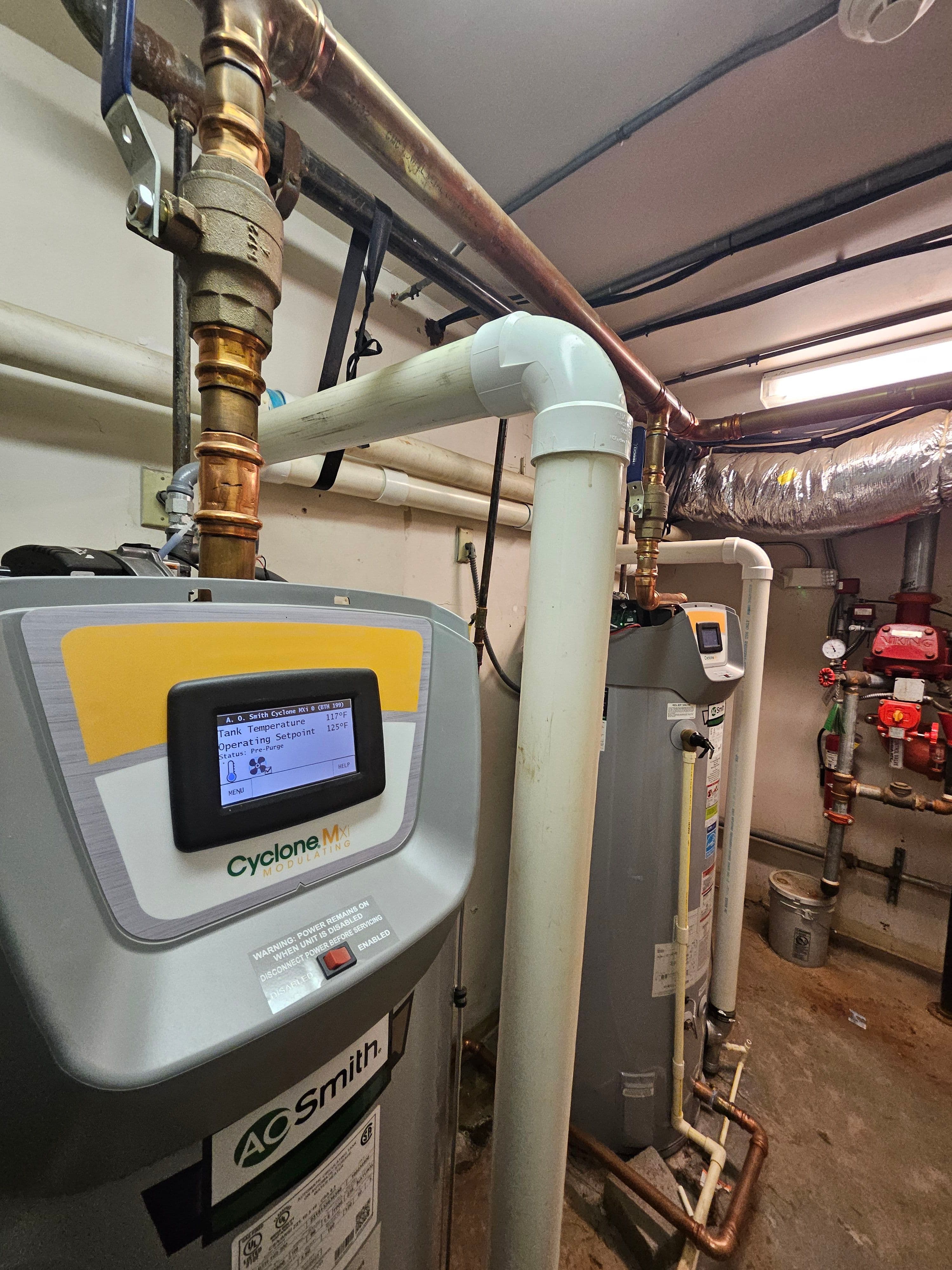 Project Commercial Cyclone Water Heater Inspection at Metro Atlanta Hotel image