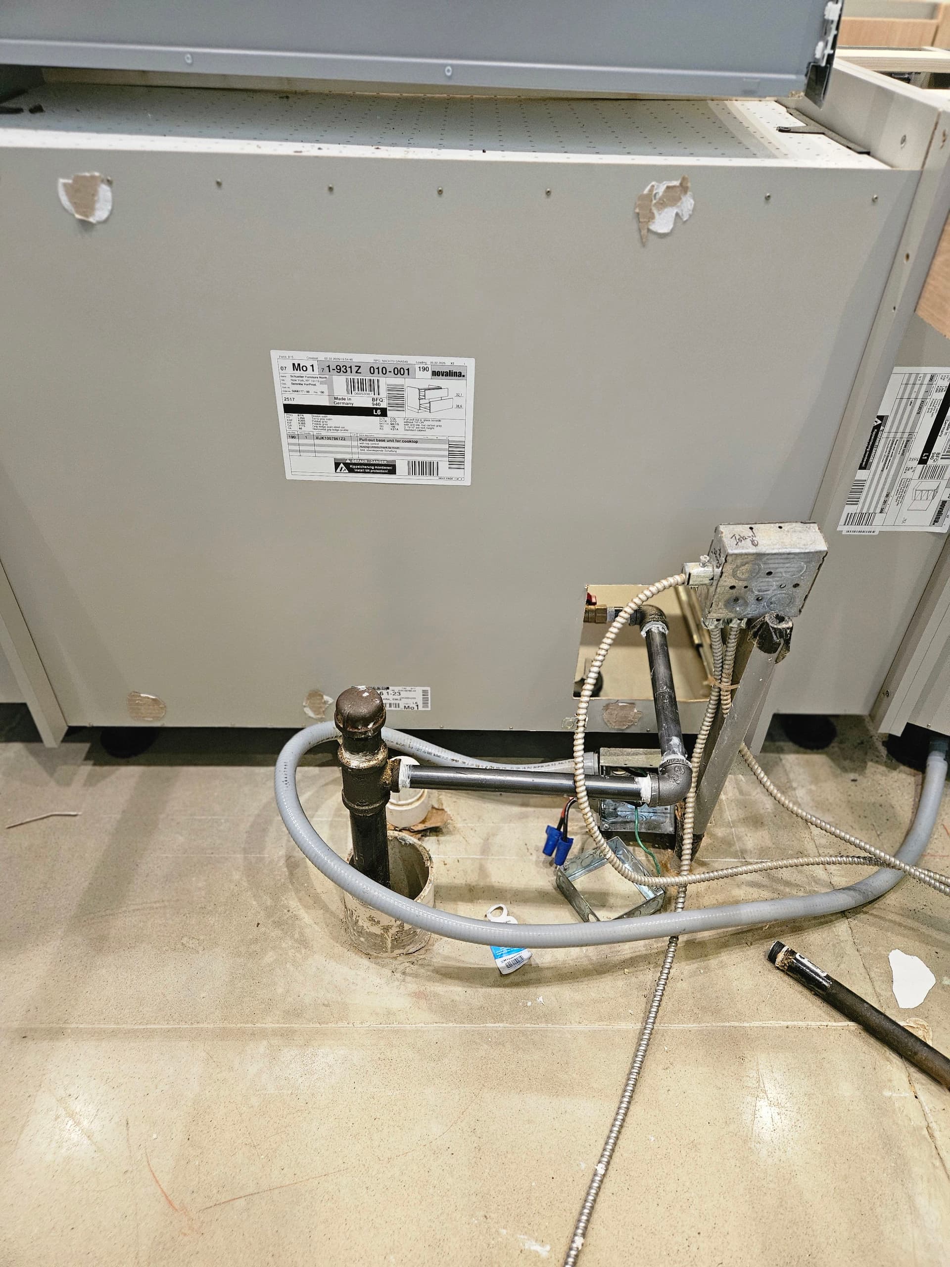 Gallery photos for Gas Line Reroute for a New Commercial Kitchen Build: Image #2